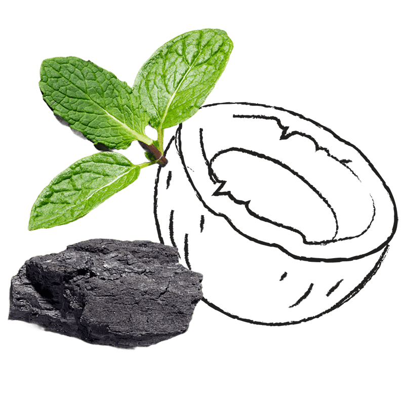 Coconut charcoal ingredients