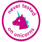 logo never tested unicorns