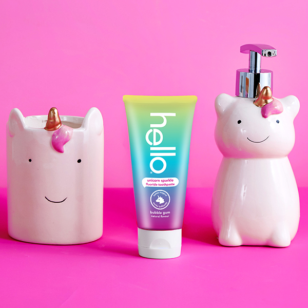 Toothpaste unicorn